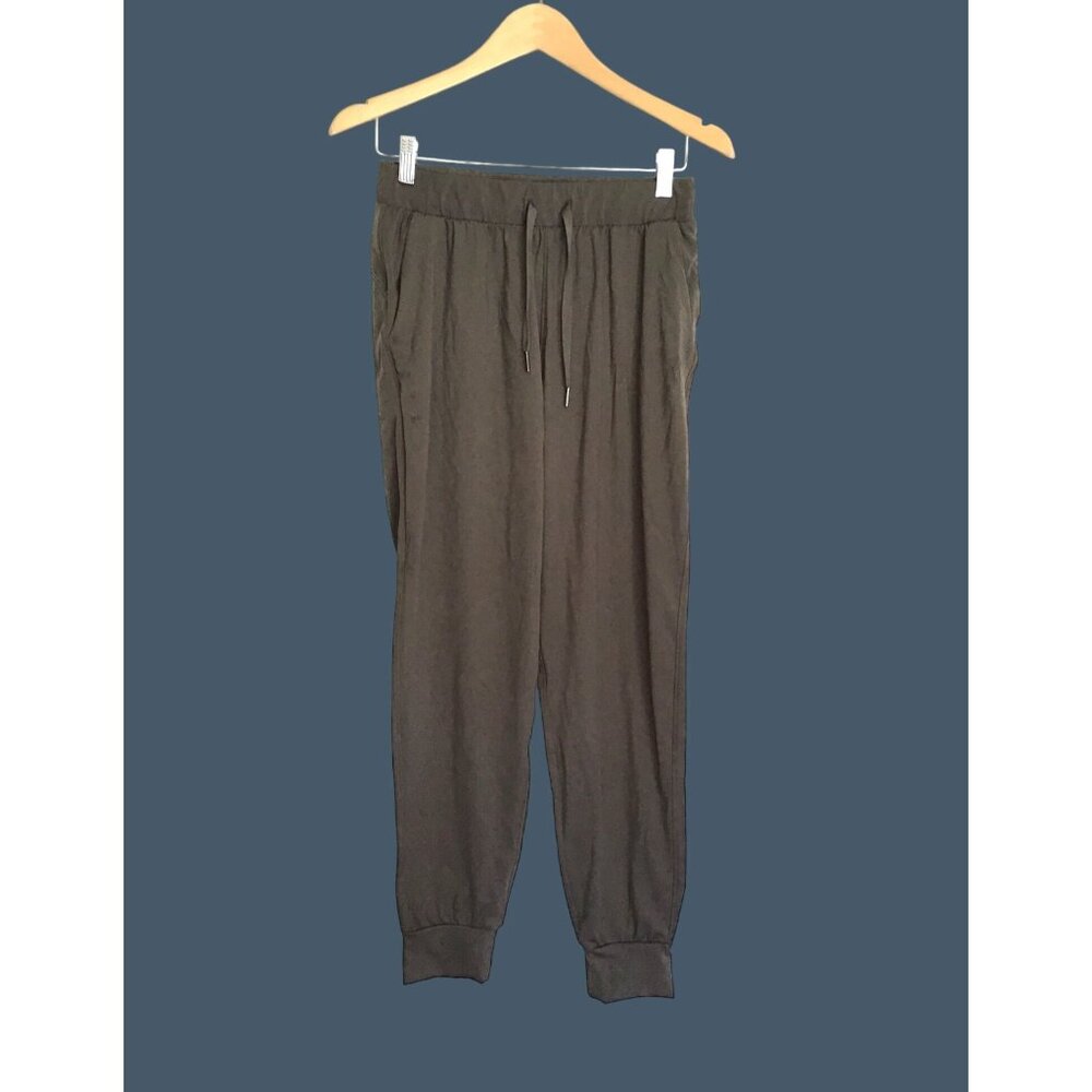 LIBIN - WOMENS GREEN LIGHT WEIGHT PULLOVER ELASTIC WAIST PANTS SIZE MEDIUM